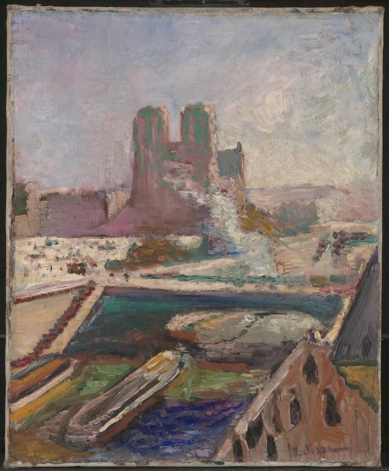 Notre Dame, 1900 by Henri Matisse