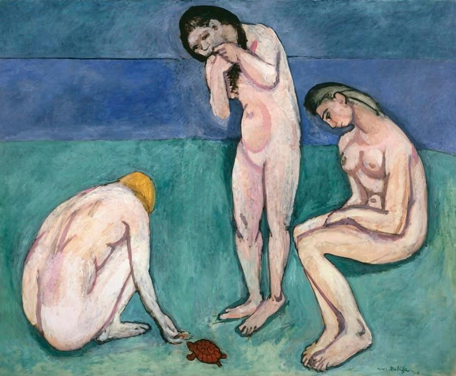 Bathers with a Turtle, 1907-08 by Henri Matisse