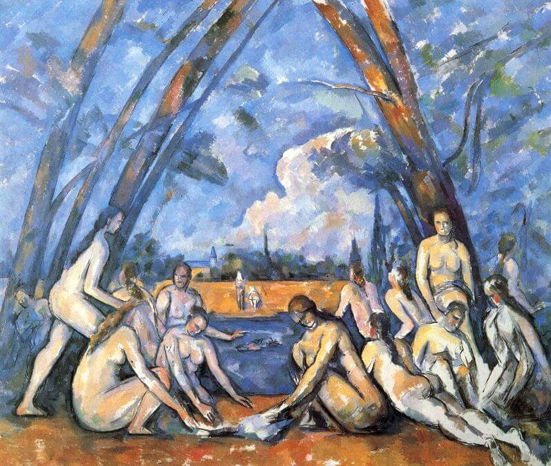 The Bathers, by Paul Cezanne