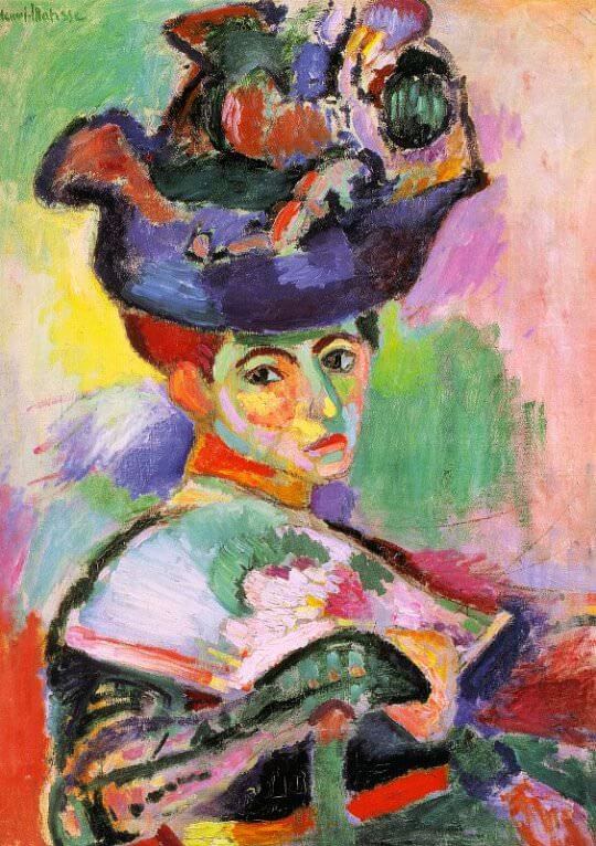 Woman with a Hat (Femme au chapeau), 1905 by Henri Matisse