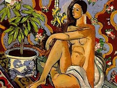 Decorative Figure by Henri Matisse