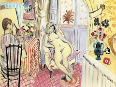 The Artist and his Model by Henri Matisse