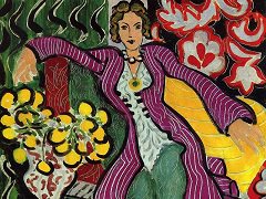 Woman in a Purple Coat by Henri Matisse